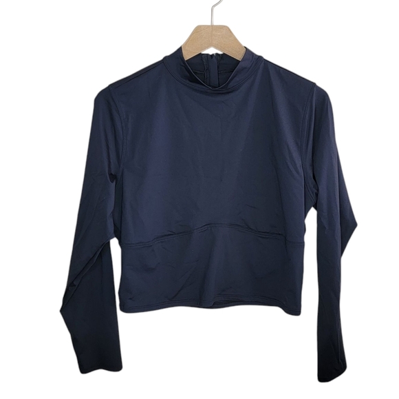 Everlane | Renew Nyle Black Long Sleeve Rash Guard Back Zip Size XXL - Picture 1 of 7